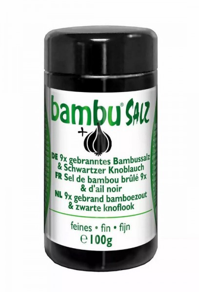 Bambussalz - Plus schwarzer Knoblauch
