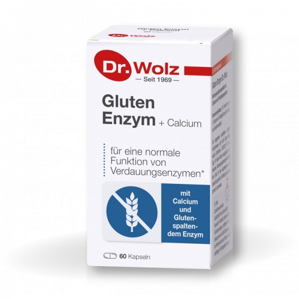 Gluten Enzym + Calcium Dr. Wolz