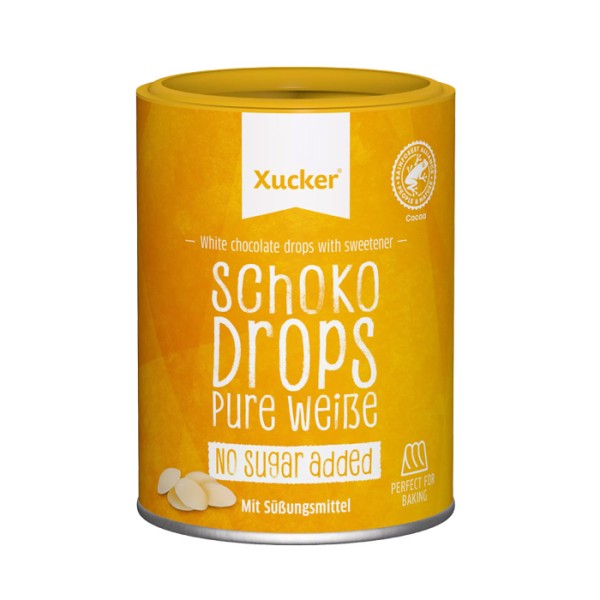 Weiße Xucker Schoko-Drops - mit Xylit