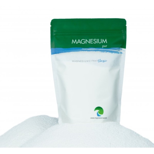 Magnesium-Citrat Pulver, Magnesium Pur