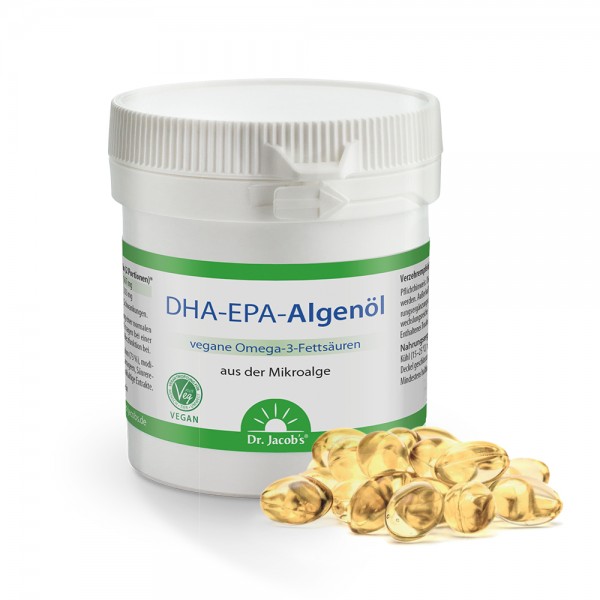 DHA-EPA-Algenöl-Kapseln