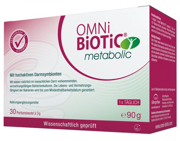 OMNi-BiOTiC Metabolic mit hochaktiven Darmsymbionten