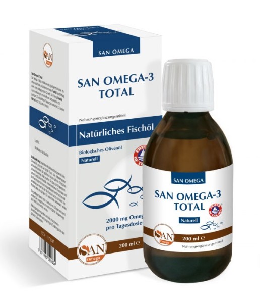 San Omega - 3 TOTAL aus hochwertigen Fischölen