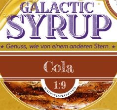 Galactic Syrup Cola mit Tagatose-Galactose Sirup