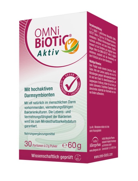 OMNi-BiOTiC aktiv (ehemals 60+) - mit 10 Bakterienkulturen