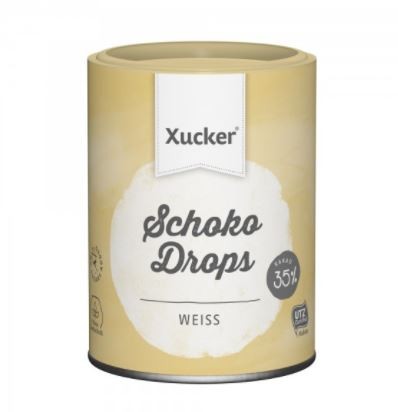 Weiße Xucker Schoko-Drops - mit Xylit