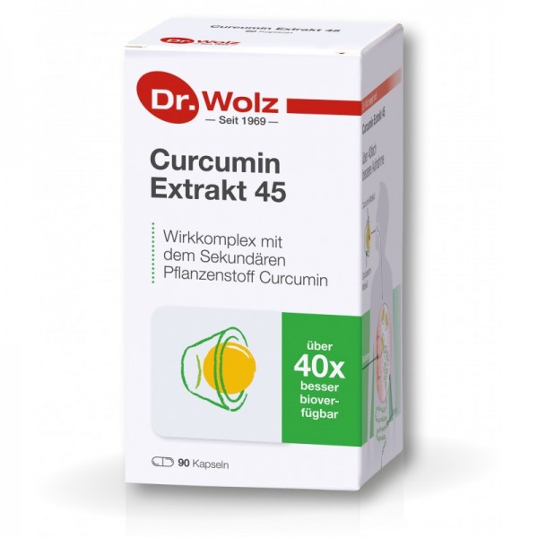 Curcumin Extrakt 45 Dr. Wolz 