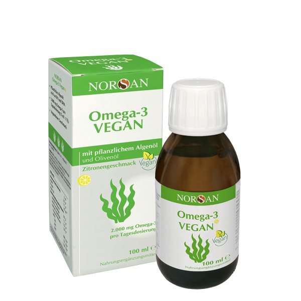Veganes Omega-3 Öl - Algenöl Norsan