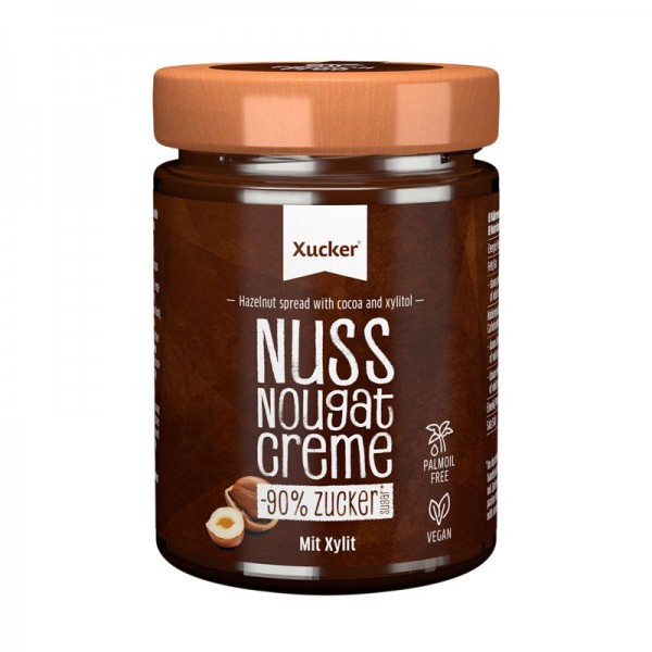Nuss-Nougat-Creme mit Xylit