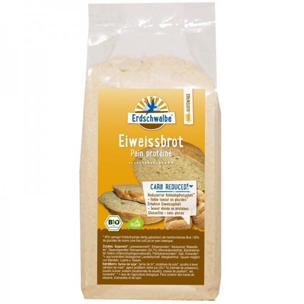 Glutenfreies-Eiweissbrot -Brotbackmischung, BIO