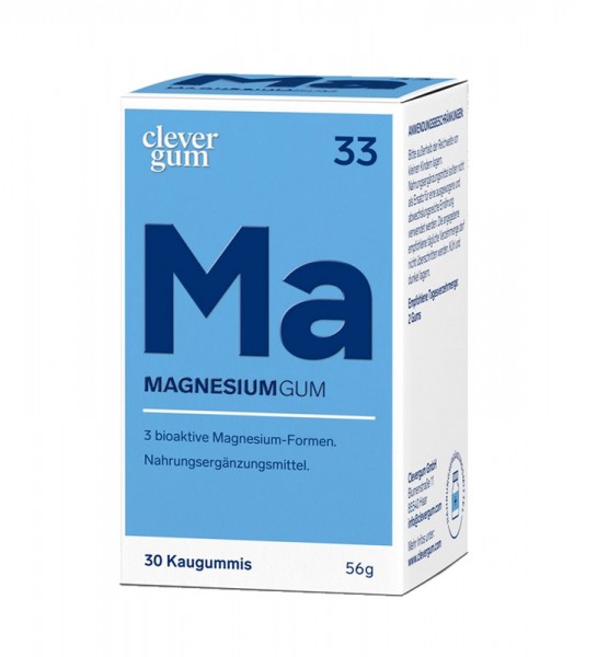 Magnesiumgum - Kaugummis