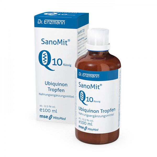 SanoMit Q10 fluessig 100 ml mit Ubiquinon