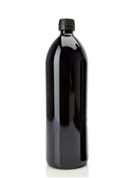 Violett-Glas - MIRON-Glas - Wasserflasche 1000 ml