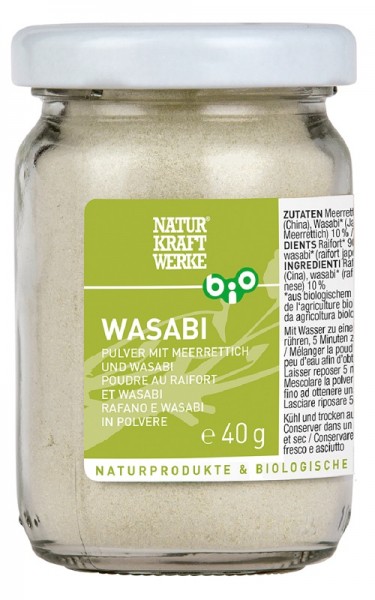 Wasabi Pulver Bio 40g