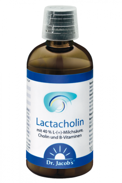 Lactacholin mit rechtsdrehender Milchsäure, Cholin und Vitamin-B-Komplex