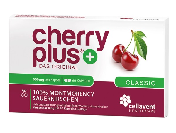 Cherry Plus Monatspackung Montmorency-Sauerkirschen-Kapseln