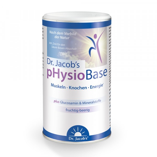 pHysioBase von Dr. Jacob - das fruchtige Basenpulver